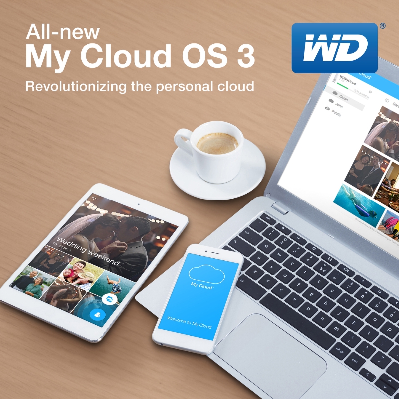 WD Makes Cloud Storage More Personal (And Private) (PRNewsFoto/WD)