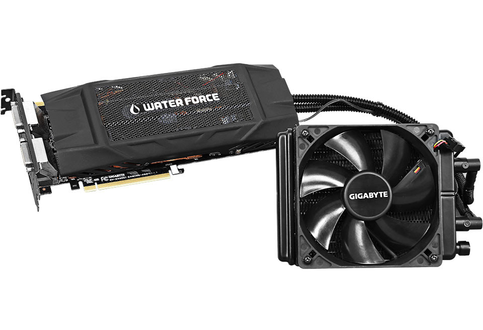 一體式水冷散熱器，Gigabyte GeForce GTX 980 WATERFORCE 登場 