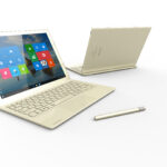 採用 Intel Atom x5 處理器,Toshiba DynaPad 搭配 Wacom 2,048 階觸控筆