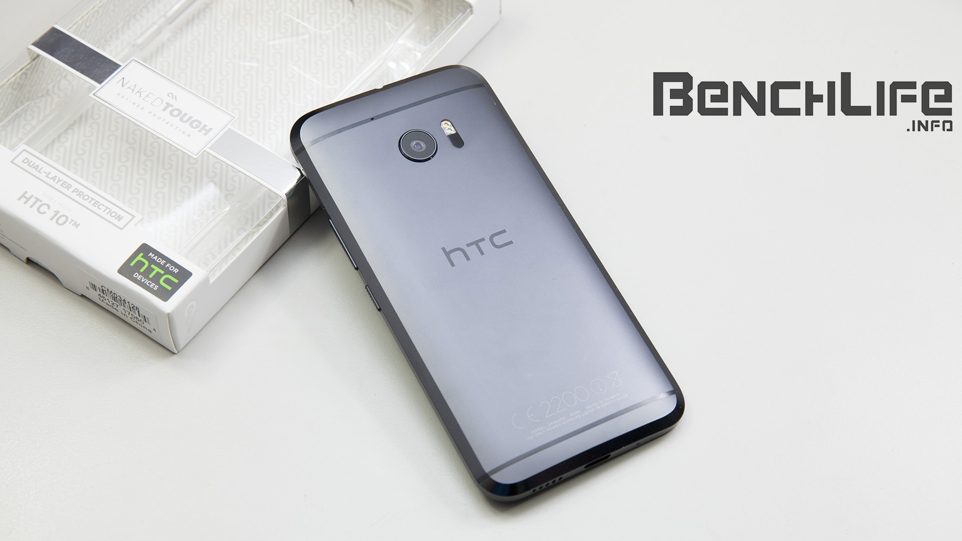 Case-Mate Naked Tough Custodia Protettiva Per HTC 10 - Trasparente, Ultra Sottile, Doppio Strato Con Paraurti - CM034128