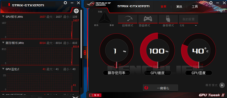 Asus ROG Strix GTX 1070 Ti A8G Gaming
