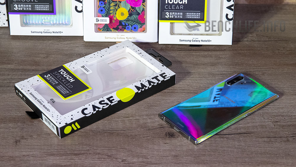 Case Mate Tough Speckled Clear for Note10+