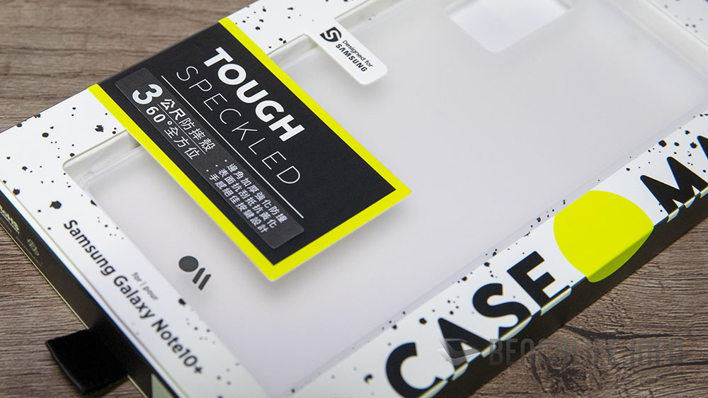 Case Mate Tough Speckled Clear for Note10+