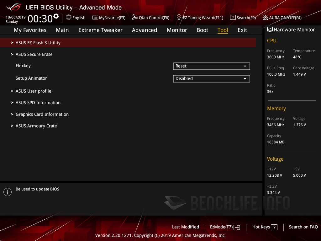 ASUS ROG Crosshair VIII Impact - BIOS (5)