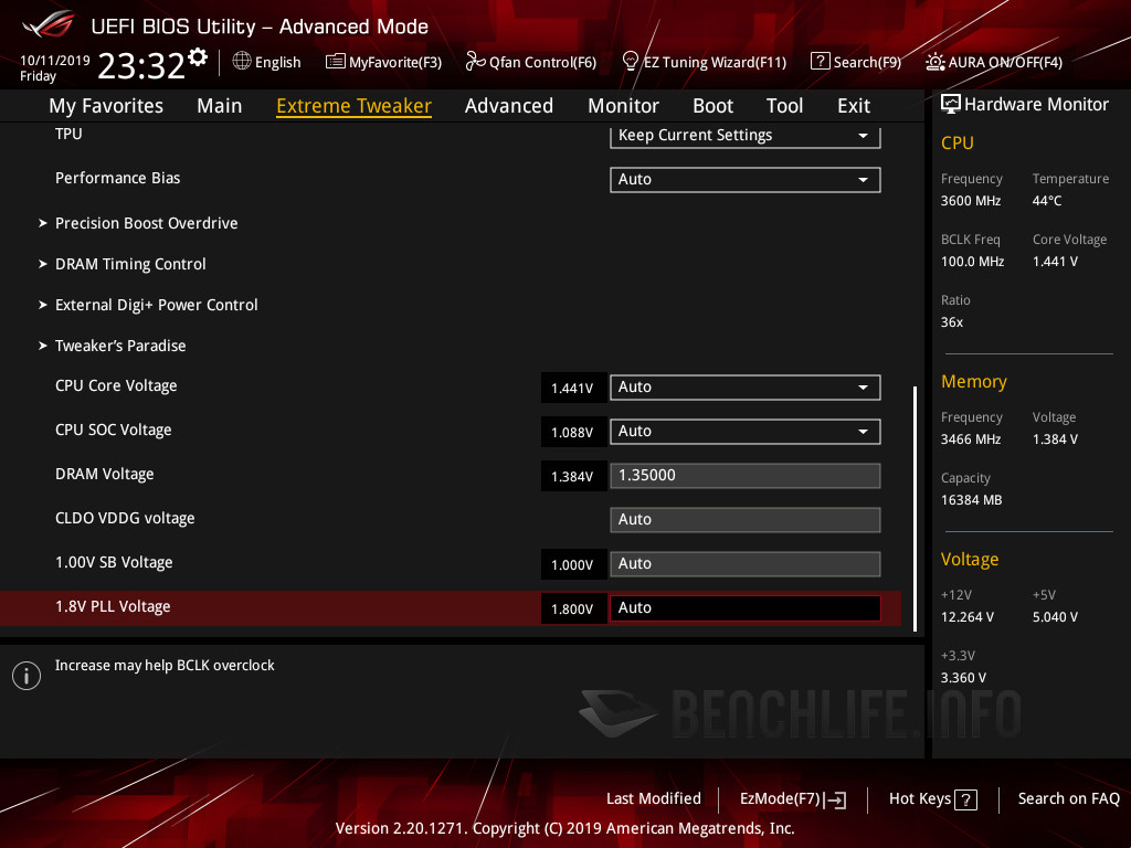 ASUS ROG Crosshair VIII Impact - BIOS (9)