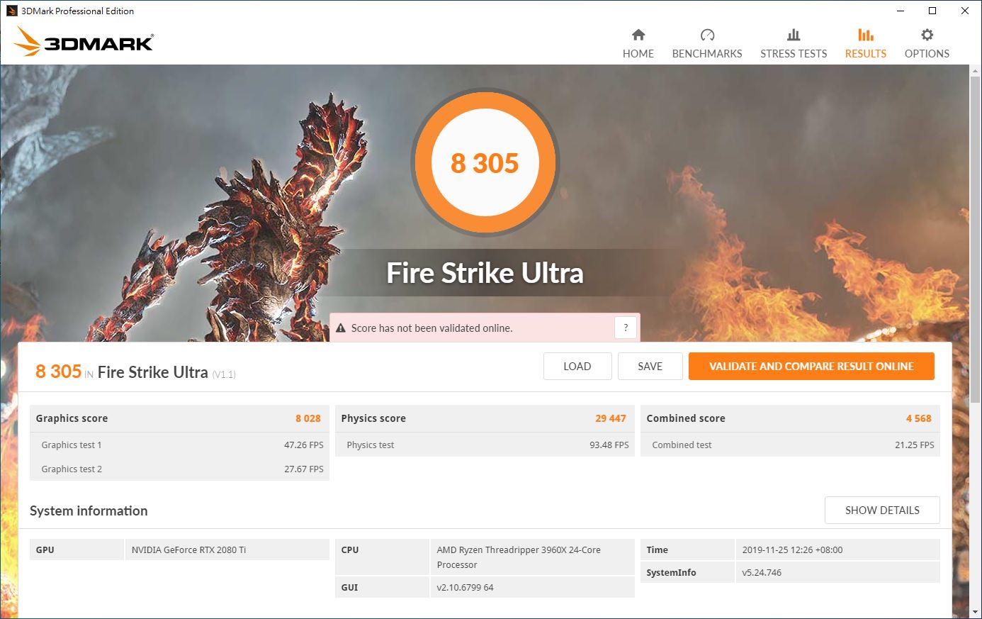 fire strike ultra