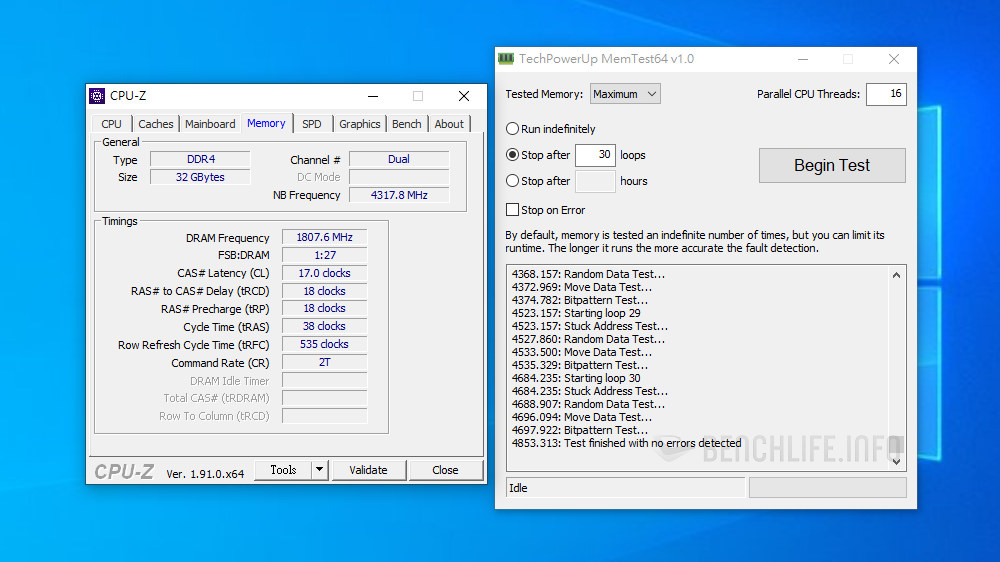 Crucial Ballistix DDR4-3600 - Benchmark (1)