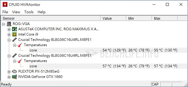 Crucial Ballistix RGB DDR4-3600 - Benchmark (1)