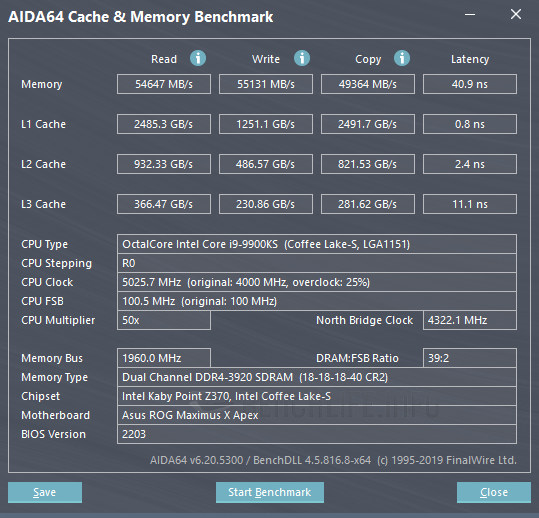 Crucial Ballistix RGB DDR4-3600 - Benchmark (3)