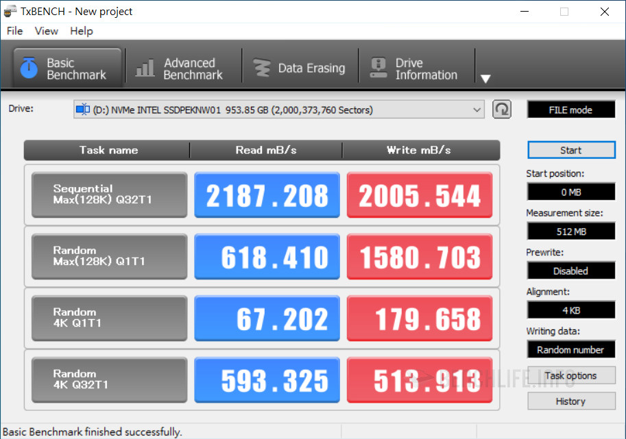 Intel SSD 665p - Benchmark (13)