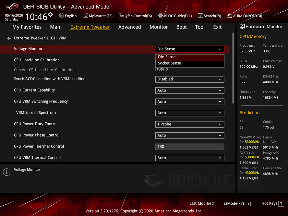 ASUS ROG Maximus XII Extreme - BIOS (9)