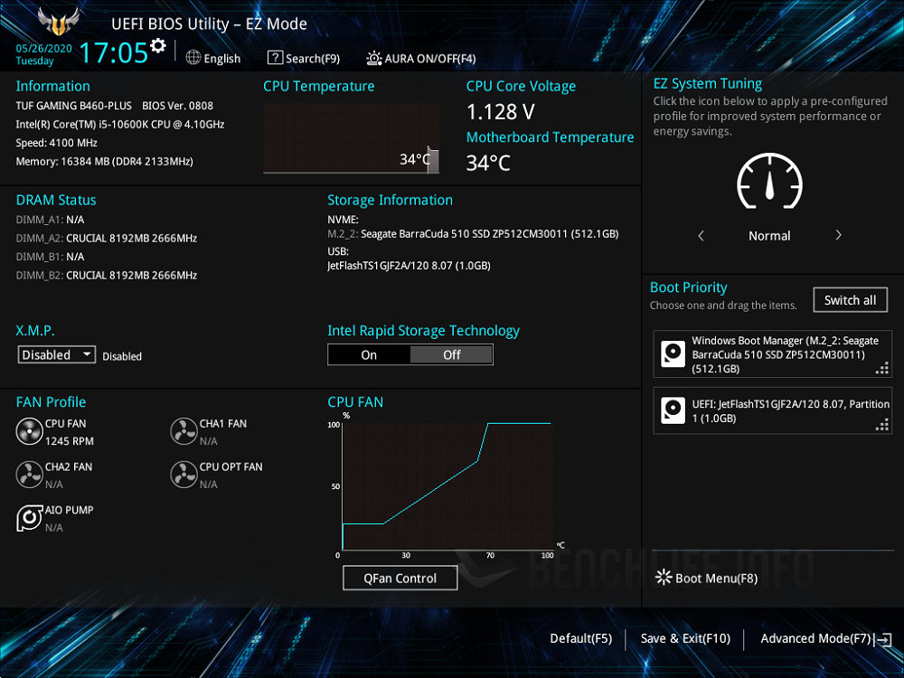 ASUS TUF Gaming B460-Plus - BIOS (2)