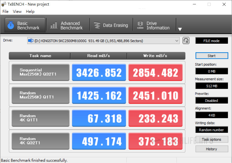 Kingston KC2500 - Benchmark (9)
