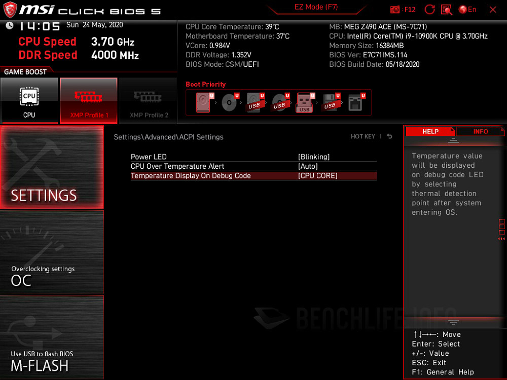 MSI MEG Z490 Ace - BIOS (1)