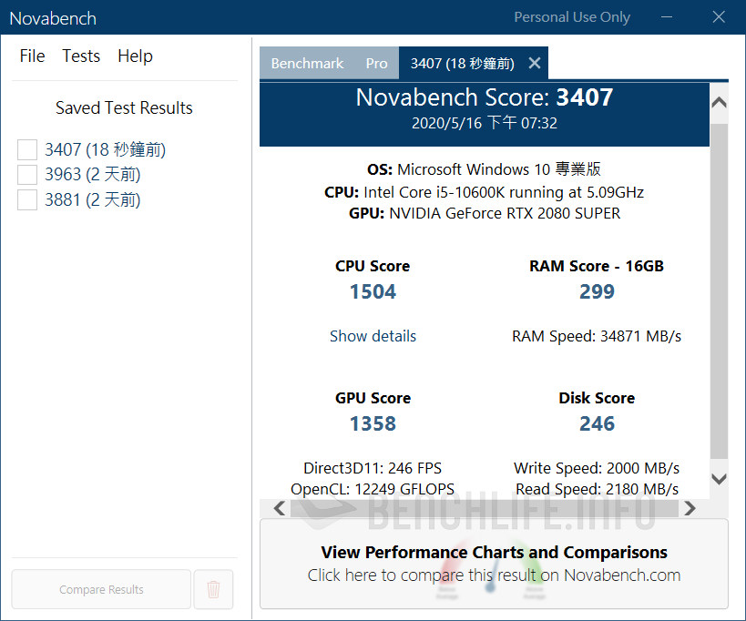 MSI MPG Z490 Gaming Carbon WIFI - Benchmark (7)