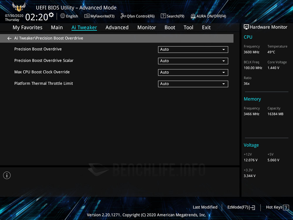 ASUS TUF Gaming B550M-Plus (Wi-Fi) - BIOS (6)
