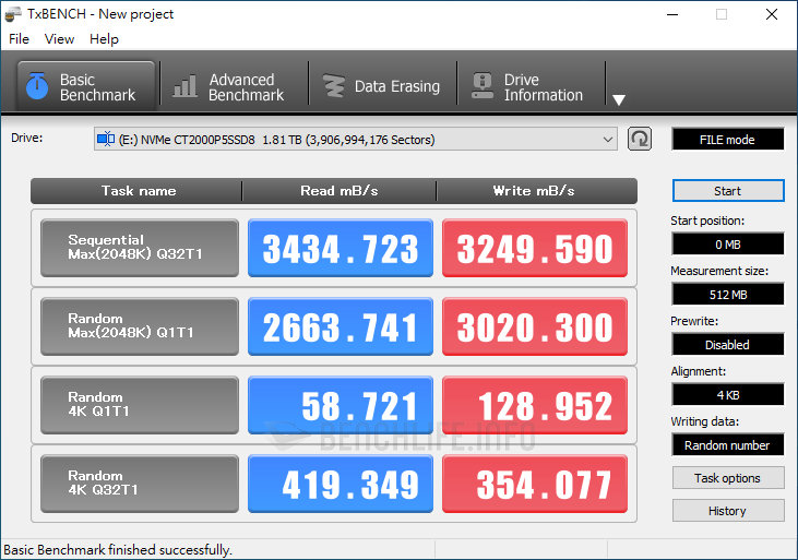 Crucial P5 2000GB - Benchmark (14)