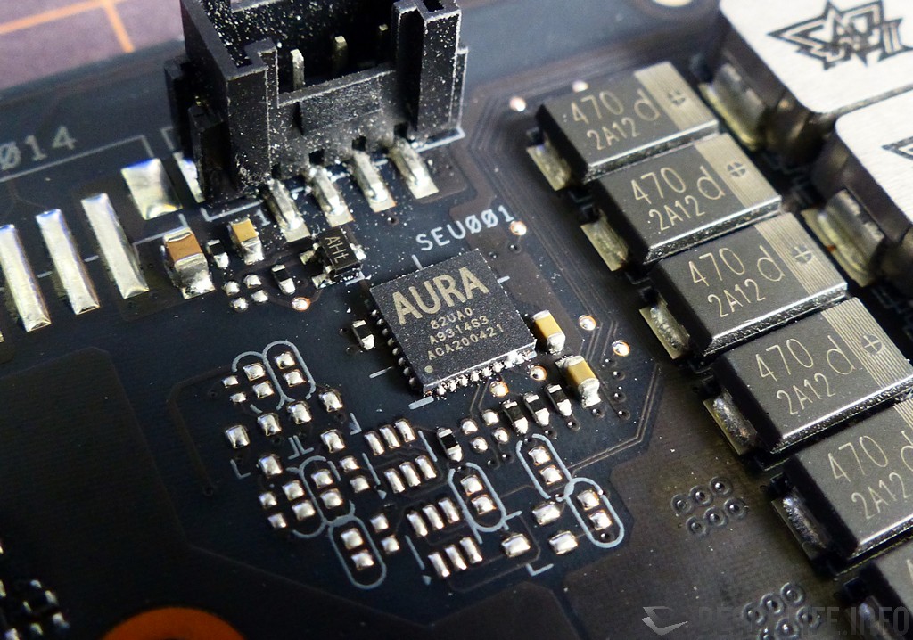 Asus ROG STRIX RTX3090-O24G-GAMING AURA RGB chip