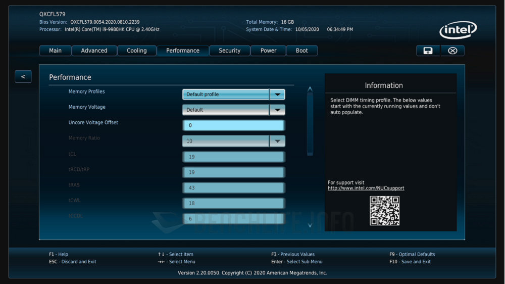 Intel NUC 9 Extreme NUC9i9QNX - BIOS (11)