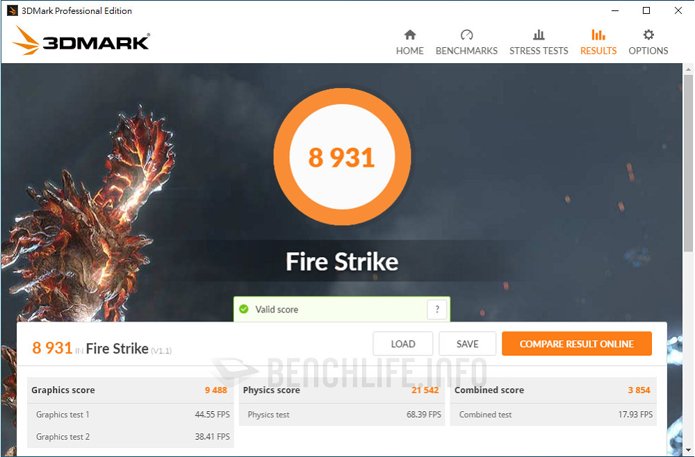 Intel NUC 9 Extreme NUC9i9QNX - Benchmark B (2)