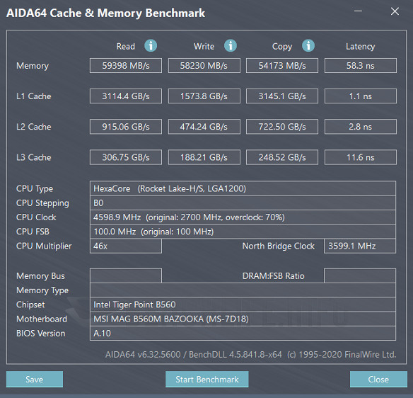 MSI MAG B560M Bazooka - Benchmark (16)