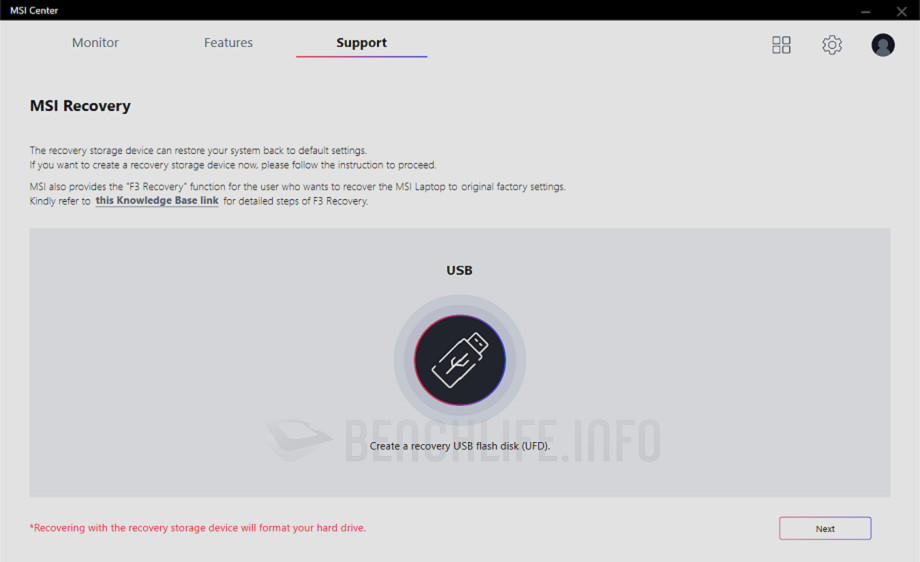 MSI GE76 Raider 11UH - Software (11)