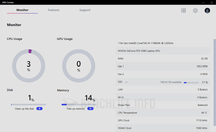 MSI GE76 Raider 11UH - Software (4)