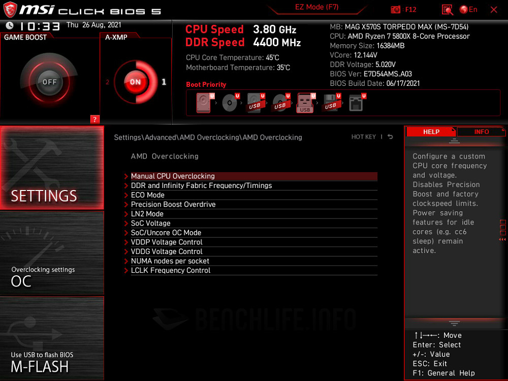 MSI MAG X570S Torpedo Max - BIOS (5)