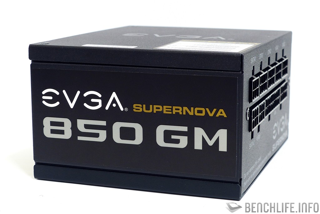 EVGA SuperNOVA 850 GM side
