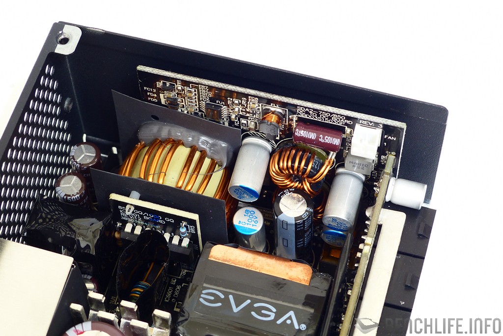 EVGA SuperNOVA 850 GM +3.3v / +5v dc transformer pcb