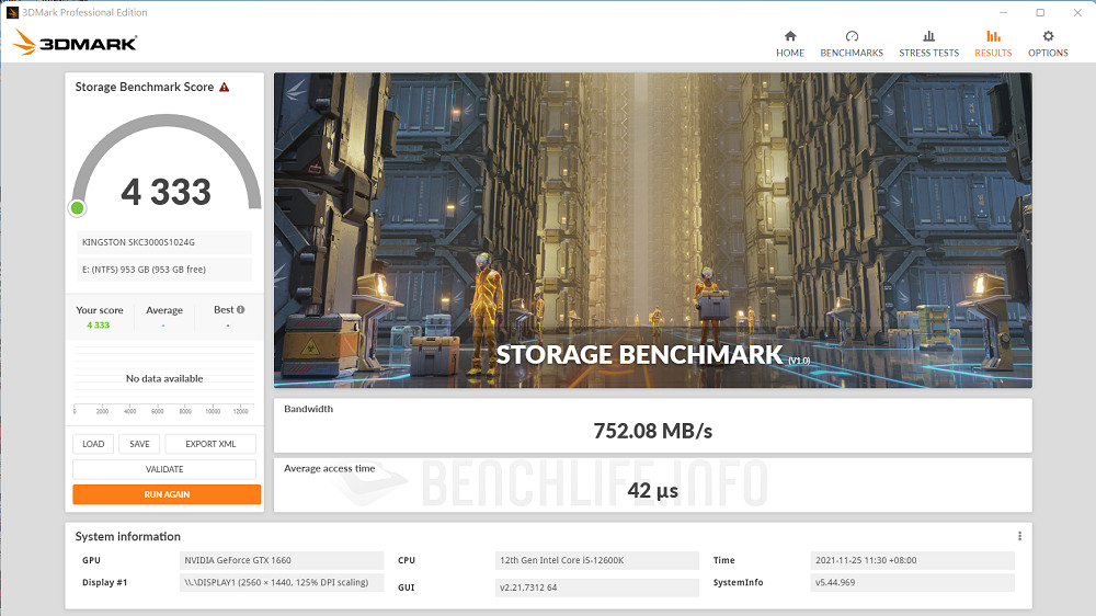Kingston KC3000 PCIe 4.0 NVMe M.2 SSD - Benchmark (15)