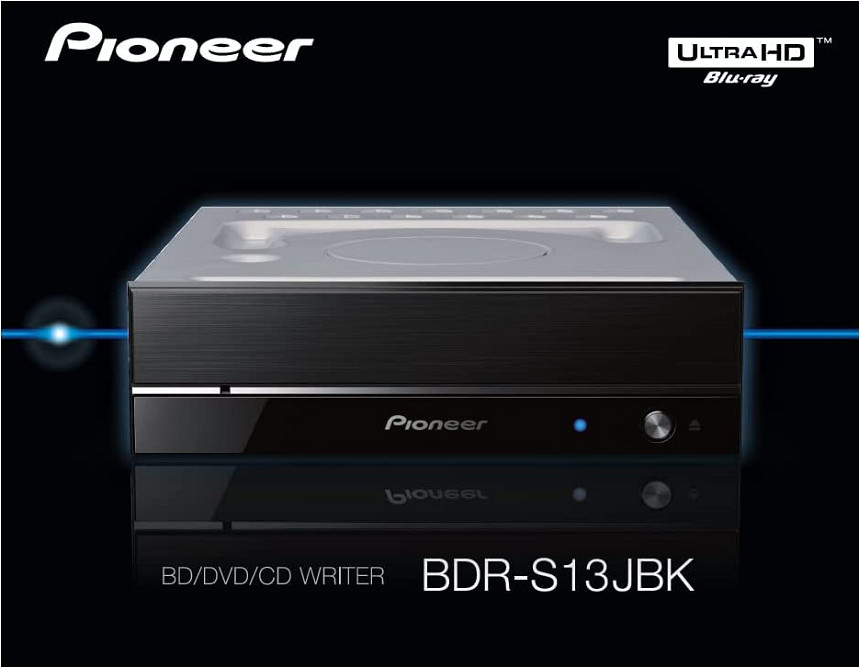 猶如職人般的精神，Pioneer BDR-S13 系列藍光燒錄機上市銷售