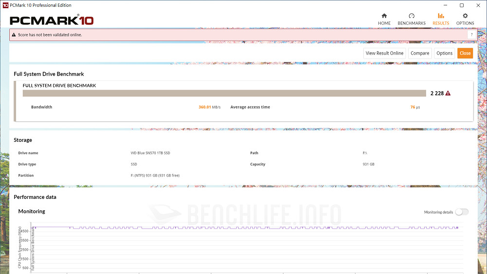 Western Digital WD Blue SN570 NVMe SSD - Benchmark (19)