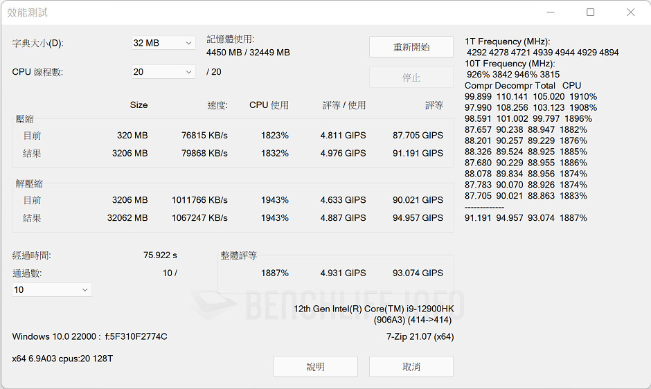 GIGABYTE AERO 16 - Benchmark (18)