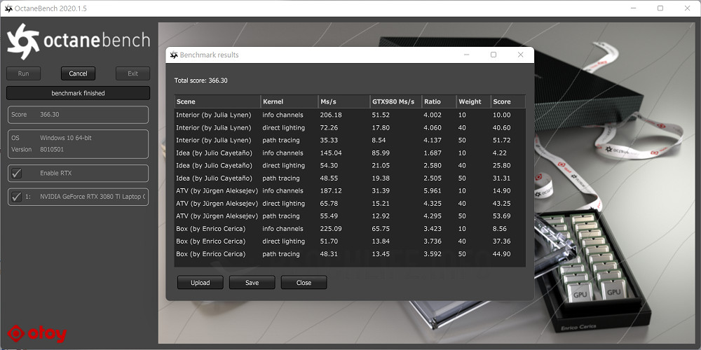 GIGABYTE AERO 16 - Benchmark (9)