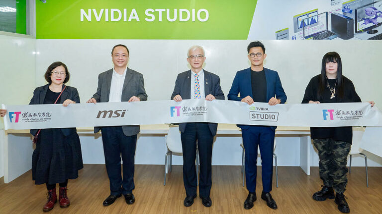 MSI 攜手 NVIDIA 與輔仁大學，NVIDIA Studio x MSI 協作空間正式啟用 - BenchLife.info