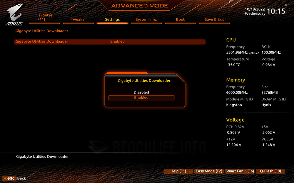 GIGABYTE Z790 AORUS Master - UEFI BIOS (2)