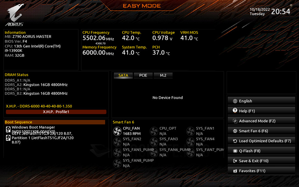 GIGABYTE Z790 AORUS Master - UEFI BIOS (3)