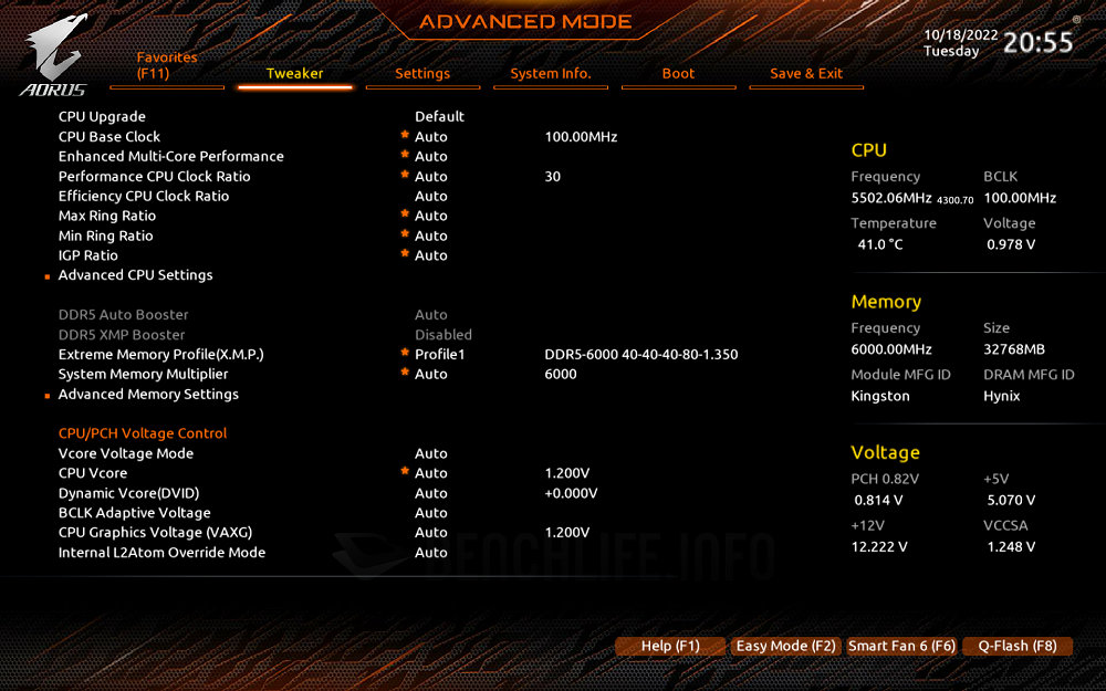 GIGABYTE Z790 AORUS Master - UEFI BIOS (4)