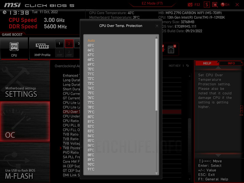 MSI MPG Z790 Carbon WiFi - UEFI BIOS (2)