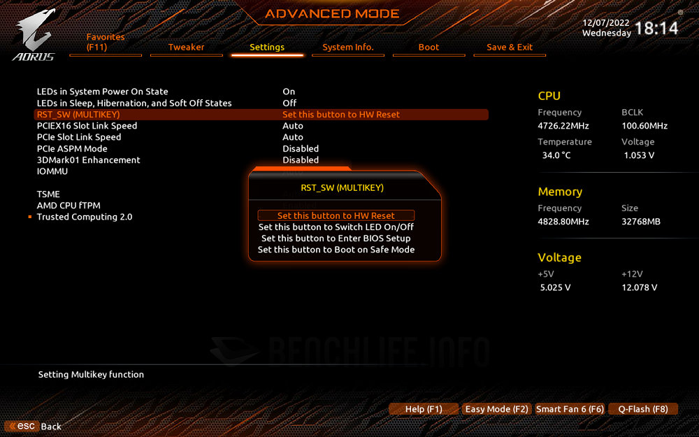 GIGABYTE B650I AORUS Ultra - UEFI BIOS & Software (4)