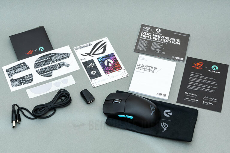 ROG x Aim Lab 聯手出擊，ROG Harpe Ace / Hone Ace Aim Lab Edition 開箱動手玩 ...