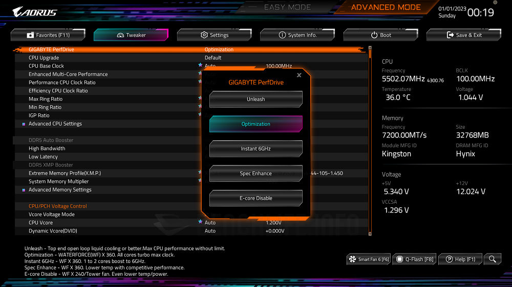 GIGABYTE Z790 AORUS Elite X WiFi7 - UEFI BIOS (2)