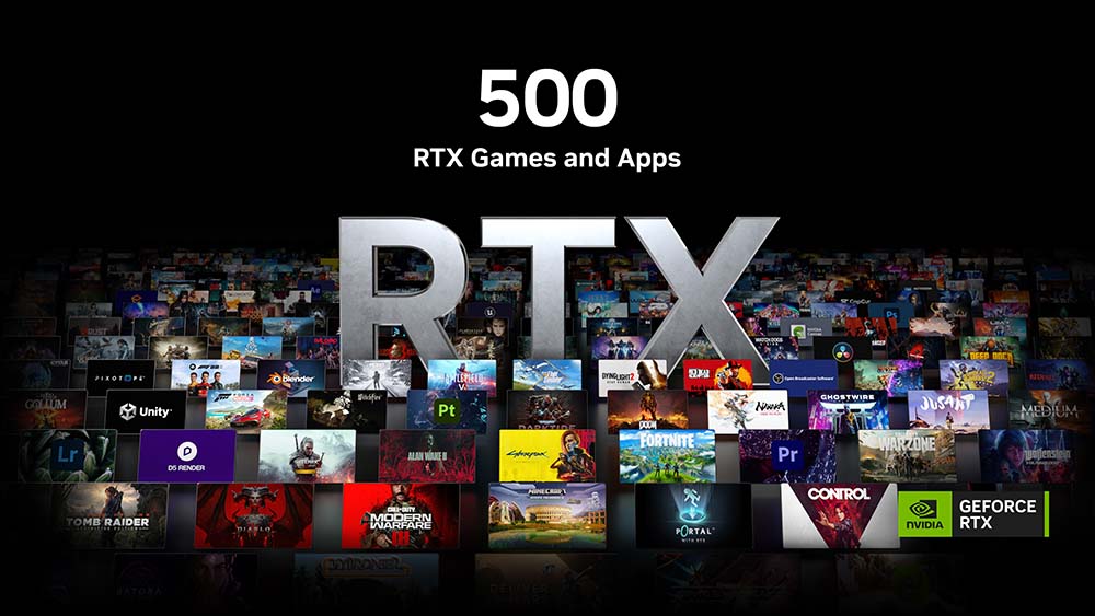 More than 500 games and applications support NVIDIA RTX technology!  – BenchLife.info