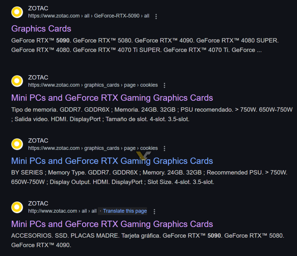 [情報] ZOTAC 確認 RTX 5090 搭配 32GB GDDR7