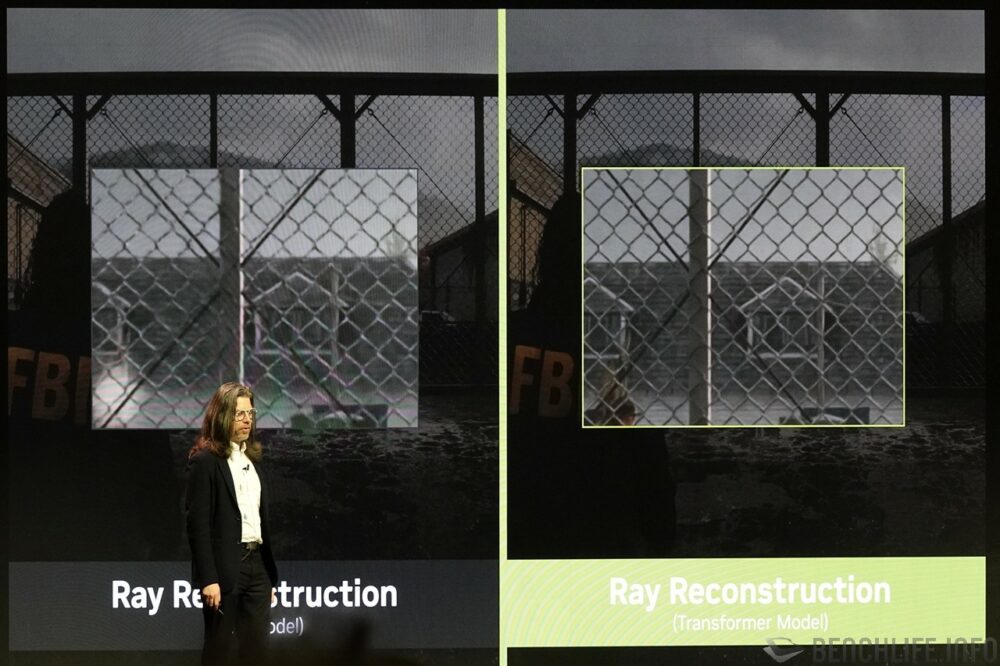 Ray reconstruction use transformer model