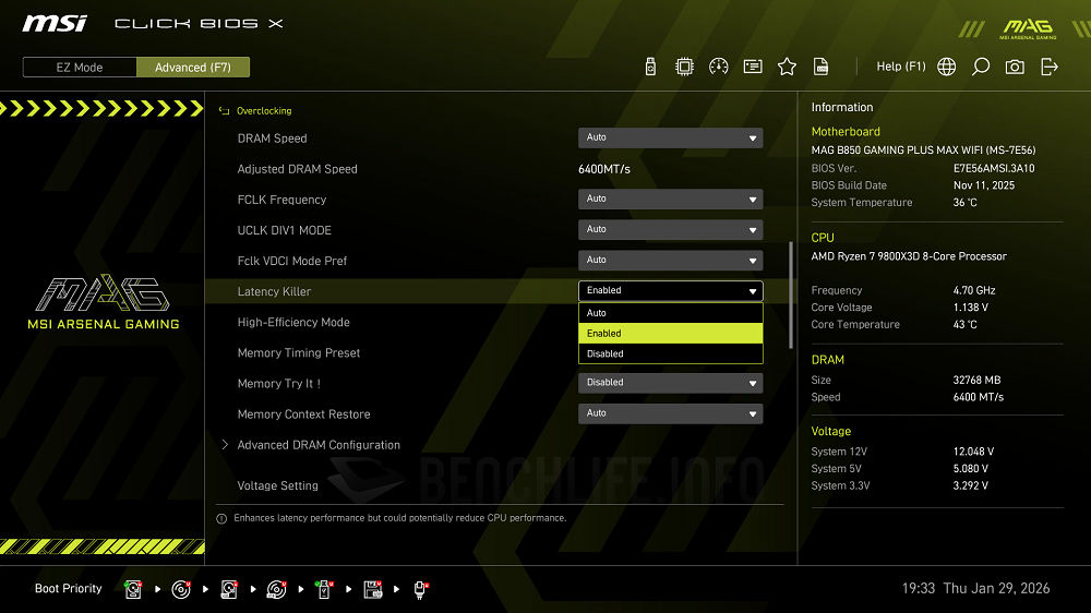 MSI MAG B850 Gaming Plus Max WiFi - UEFI BIOS (3)