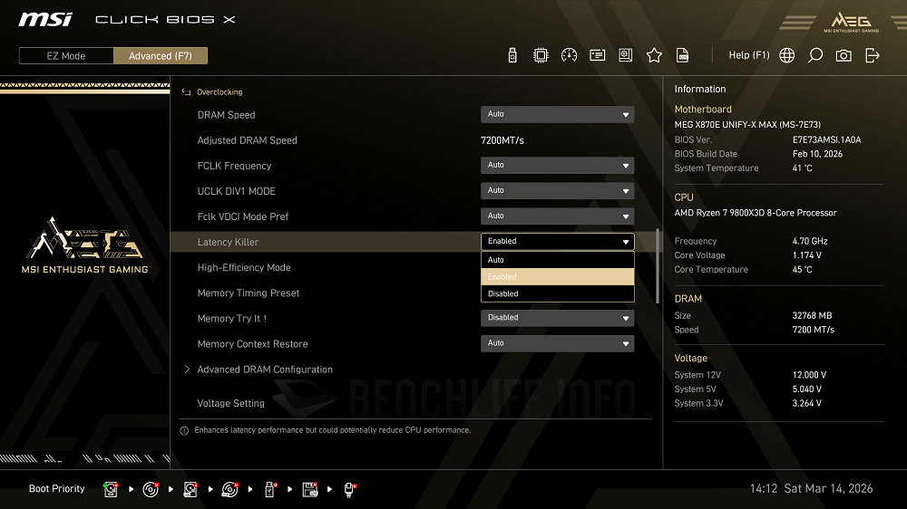 MSI MEG X870E Unify-X Max - UEFI (3)