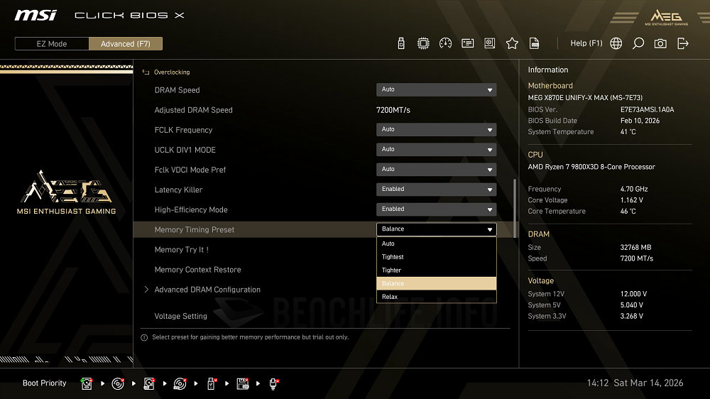 MSI MEG X870E Unify-X Max - UEFI (5)