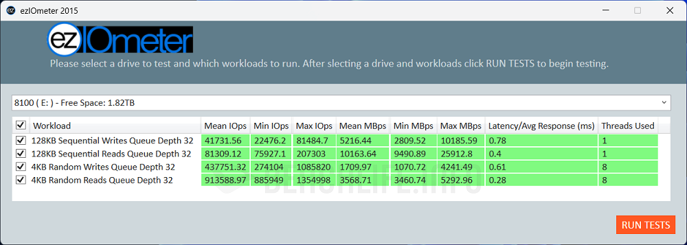 SANDISK Optimus GX PRO 8100 NVMe SSD - Benchmark (4)